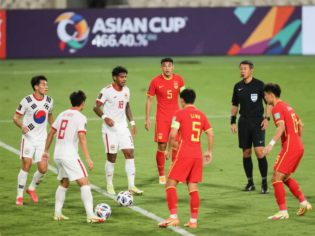 国足亚洲杯:小组出线希望近半,夺冠概率仅0.8% 国足亚洲杯:小组出线希望近半,夺冠概率仅0.8%