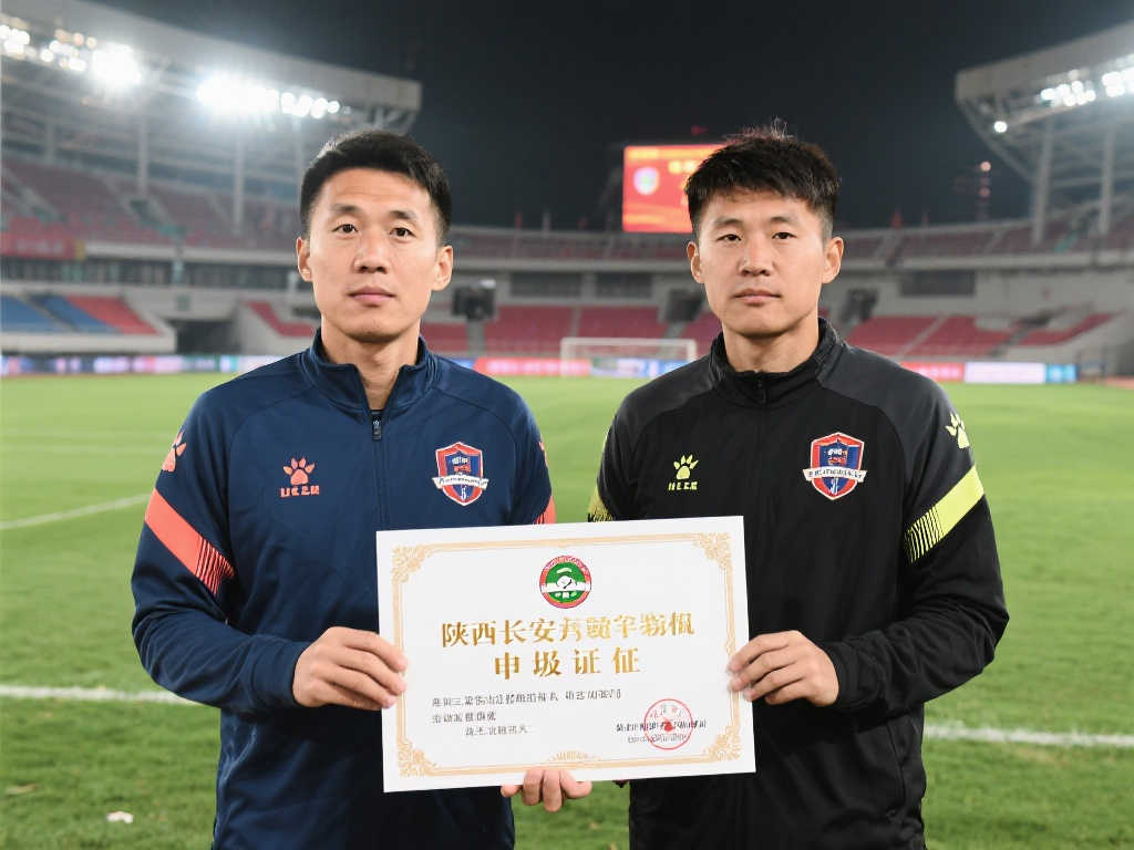 陕西长安竞技顺利获得中甲联赛参赛资格